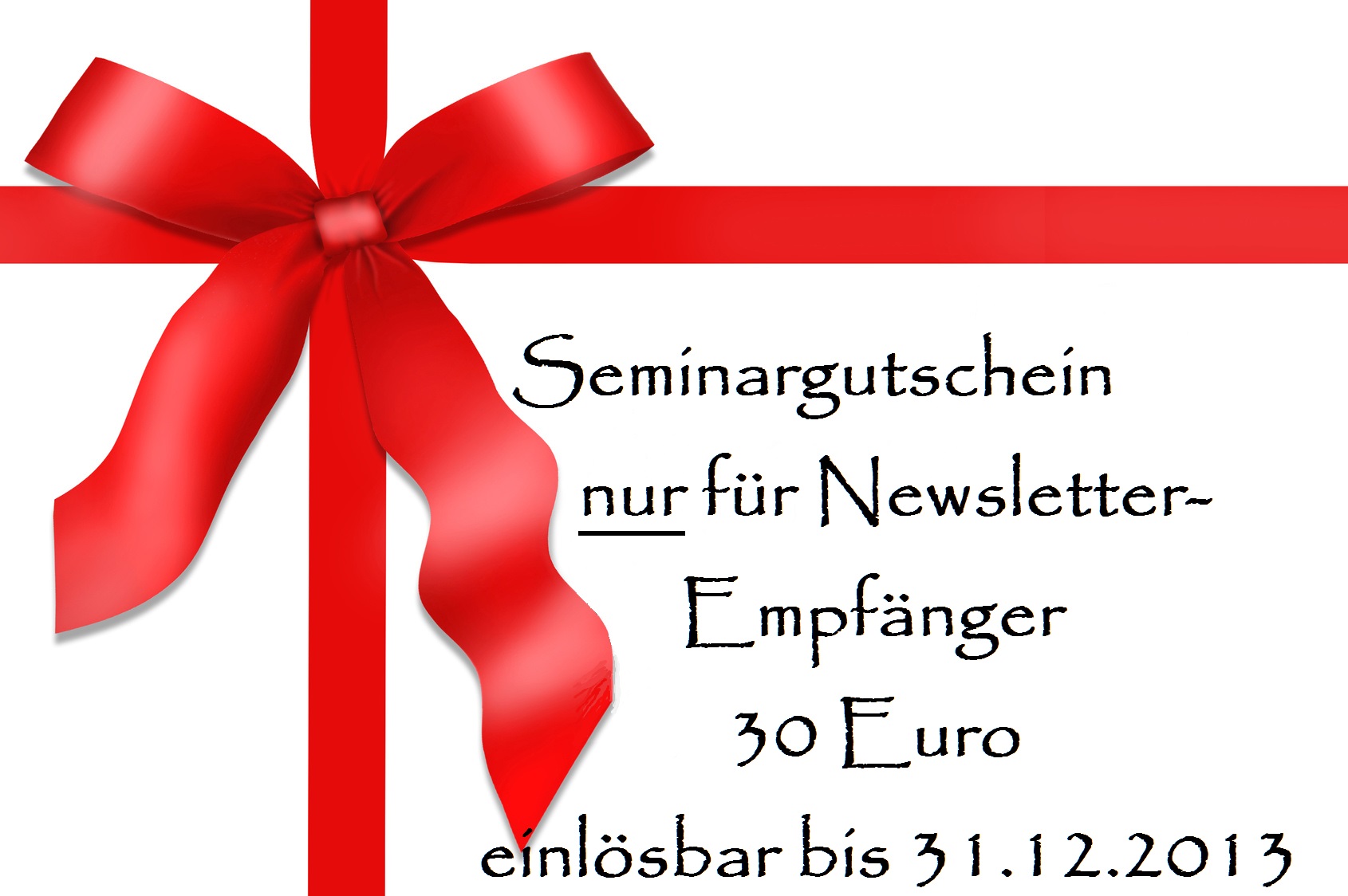 Seminargutschein von Klaus Peill